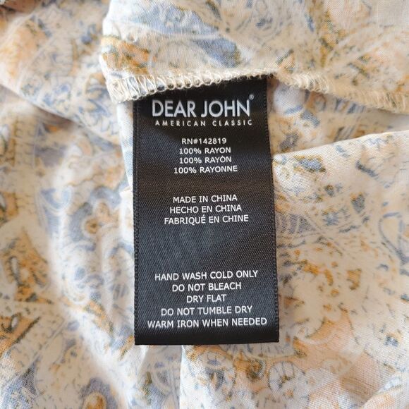 Dear John Paisley Boho Keilani Tank Top - Picture 6 of 6